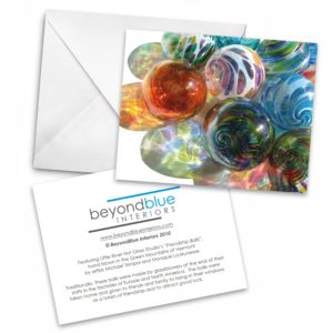 Branded Greeting Card - custom designed for Raleigh Small Business by freelance Graphic Artist